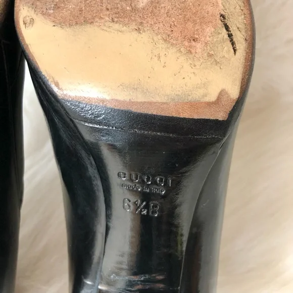 Gucci Pointed Toe Booties Heels - Picture 2 of 7